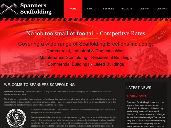 www.spannersscaffolding.co.uk