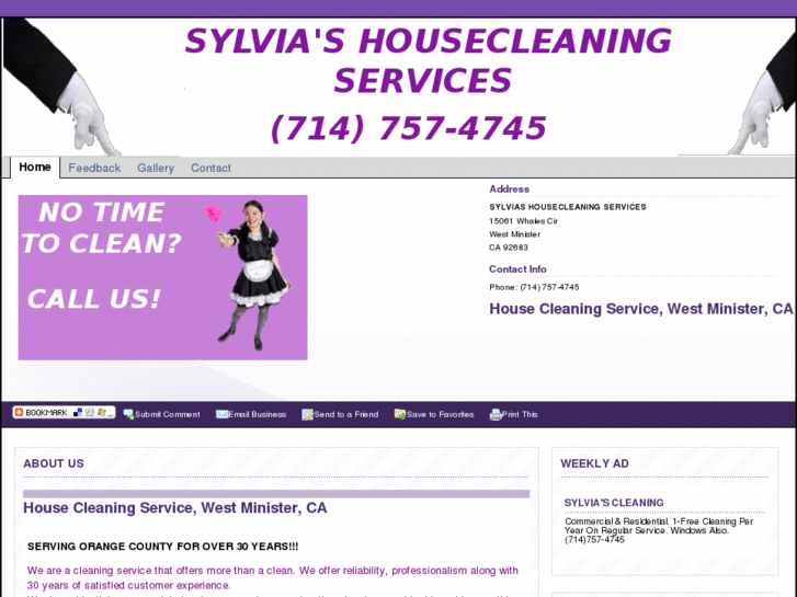 www.sylviascleaning.net