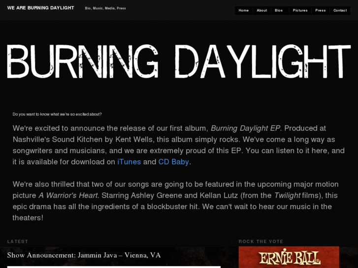 www.weareburningdaylight.com