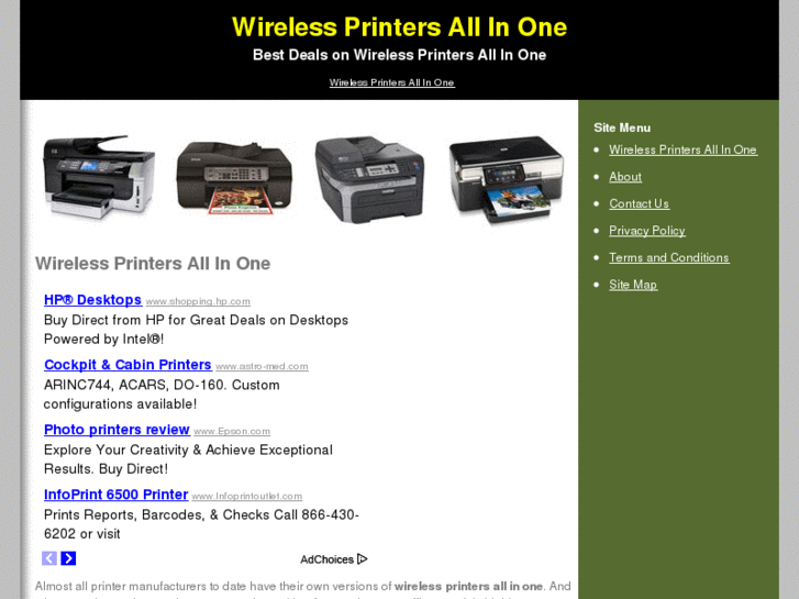 www.wirelessprintersallinone.org