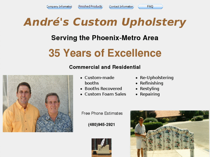 www.andreupholstery.com