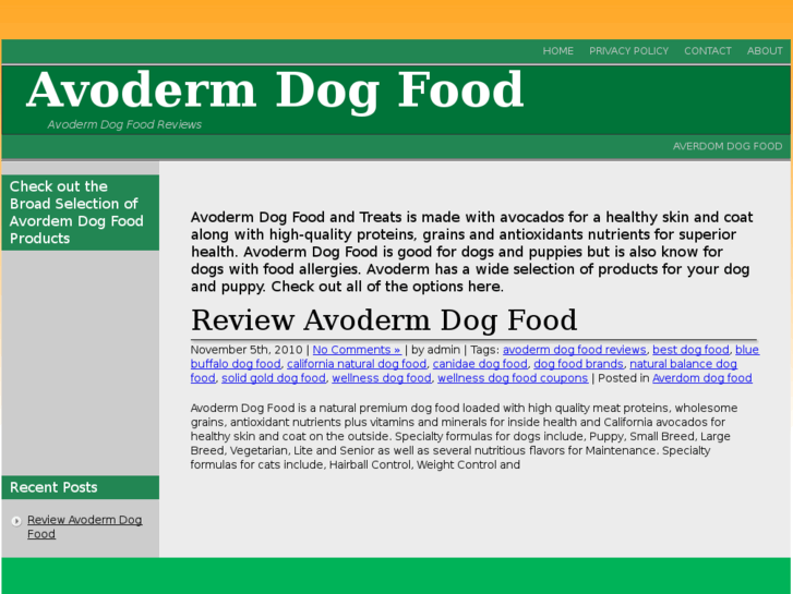 www.avodermdogfood.com