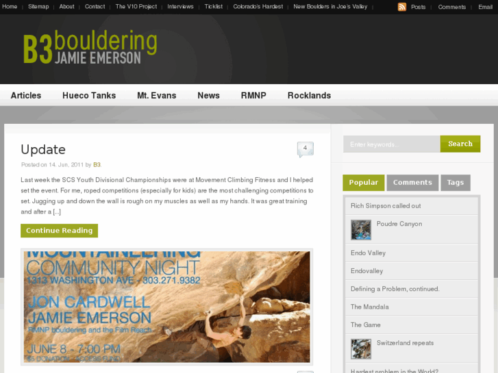 www.b3bouldering.com