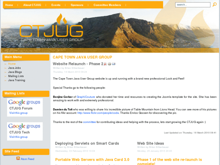 www.ctjug.org.za