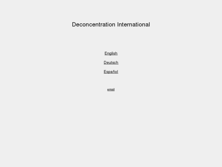www.deconcentration.net