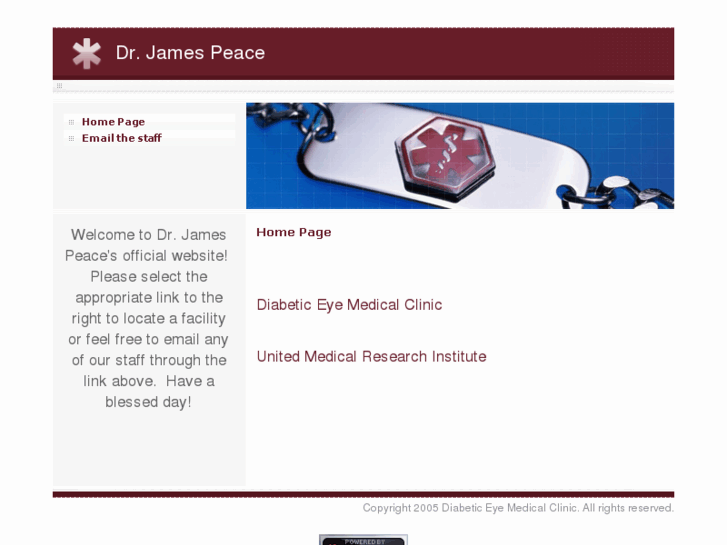 www.drjamespeace.com