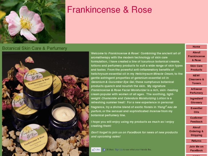 www.frankincenseandrose.com