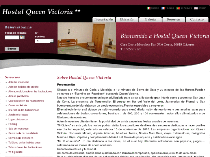 www.hostalqueenvictoria.com