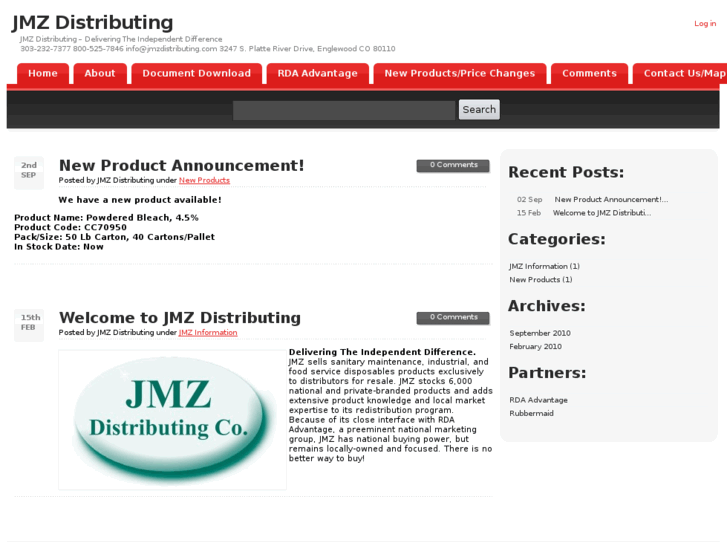 www.jmzdistributing.com
