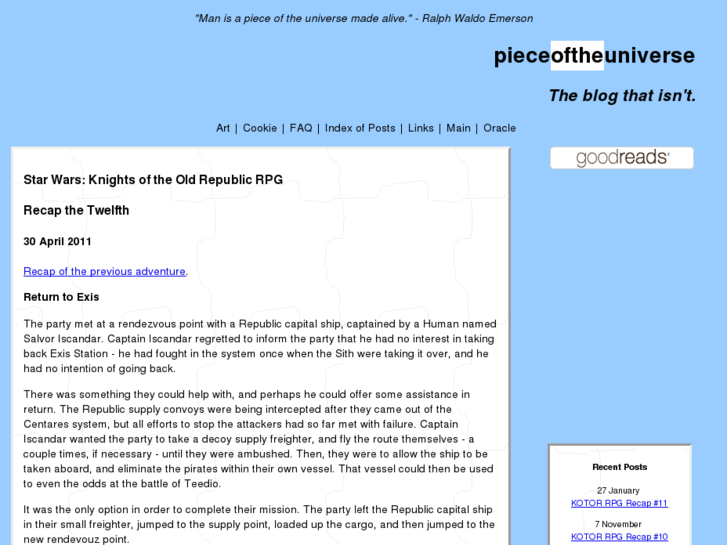www.pieceoftheuniverse.net