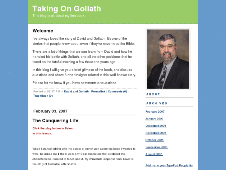 www.takingongoliath.com