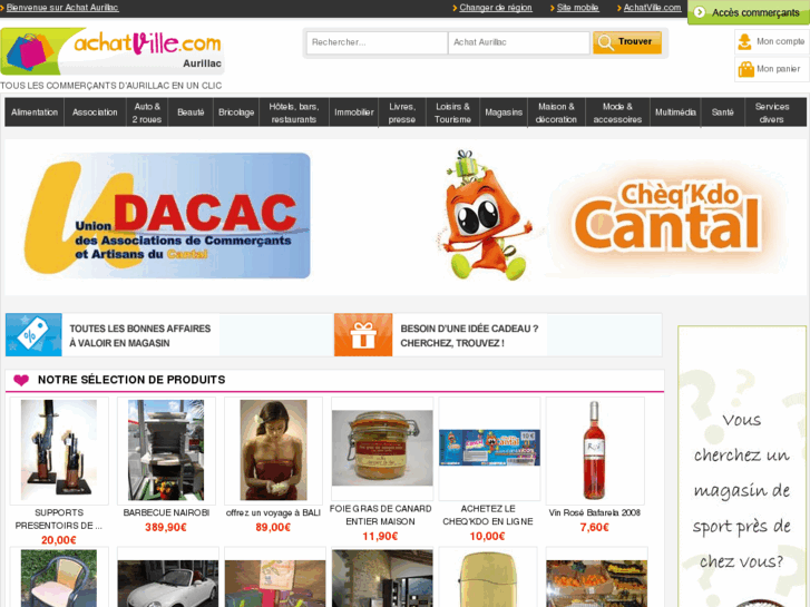 www.achat-aurillac.com