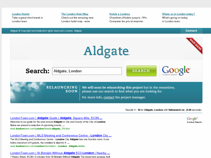 www.aldgate.org