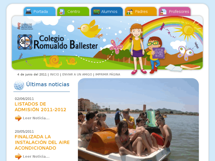 www.colegioromualdoballester.com