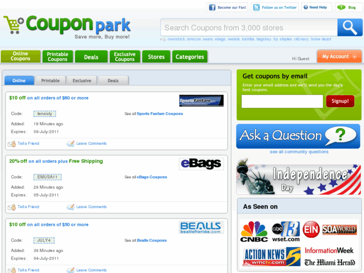 www.couponpark.com