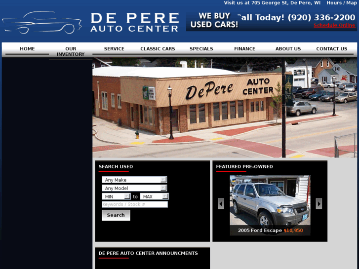 www.depereautobody.com