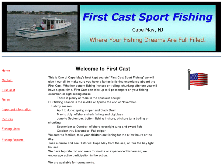 www.firstcastsportfishing.com