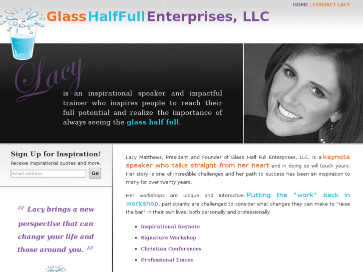 www.glasshalffullenterprises.com