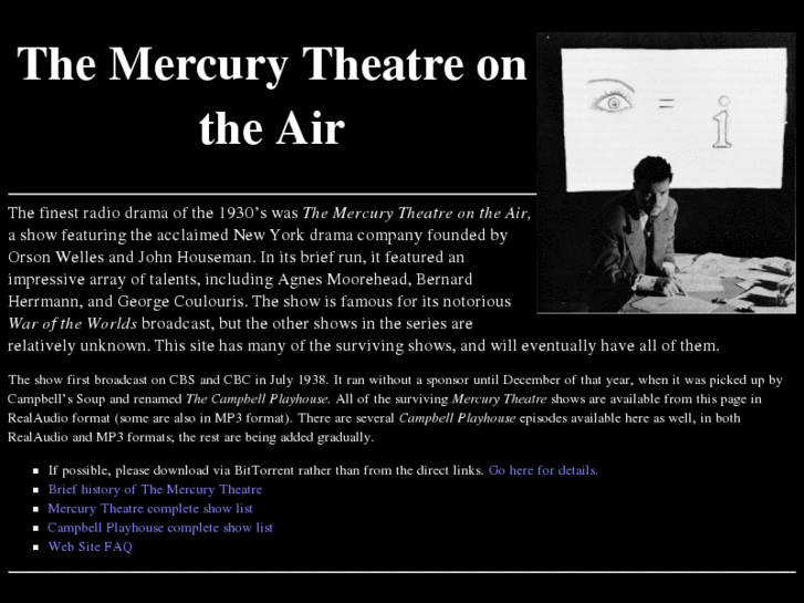 www.mercurytheatre.info