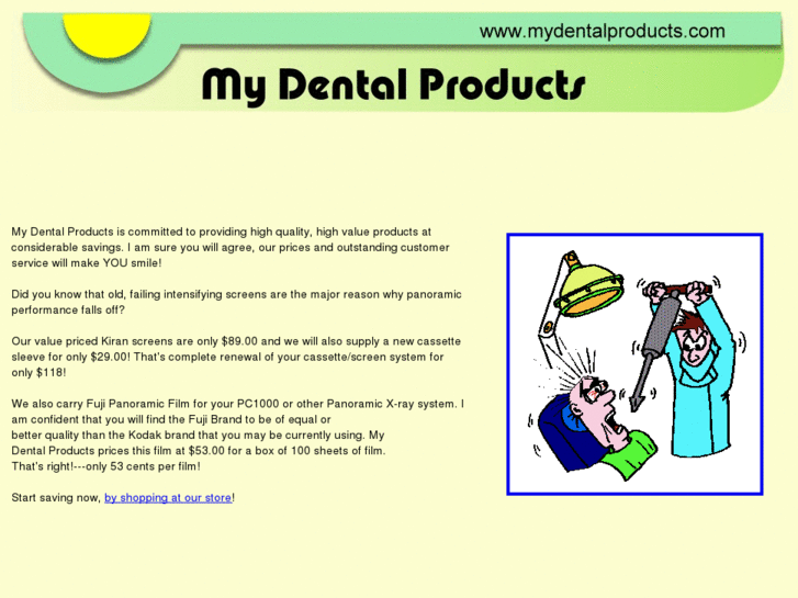 www.mydentalproducts.com