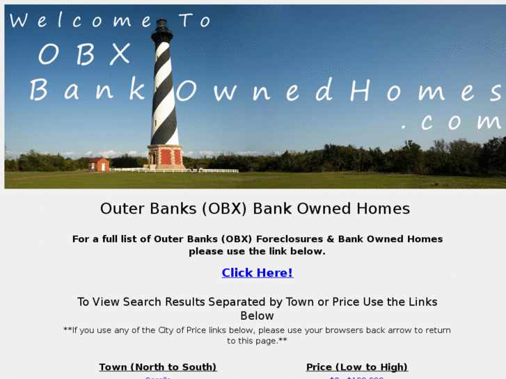 www.outerbanksbankownedhomes.com