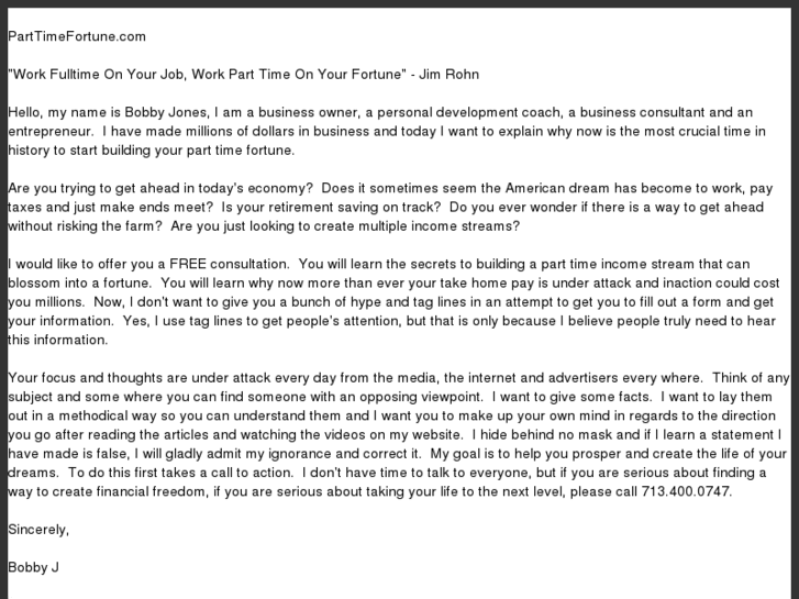 www.parttimefortune.com