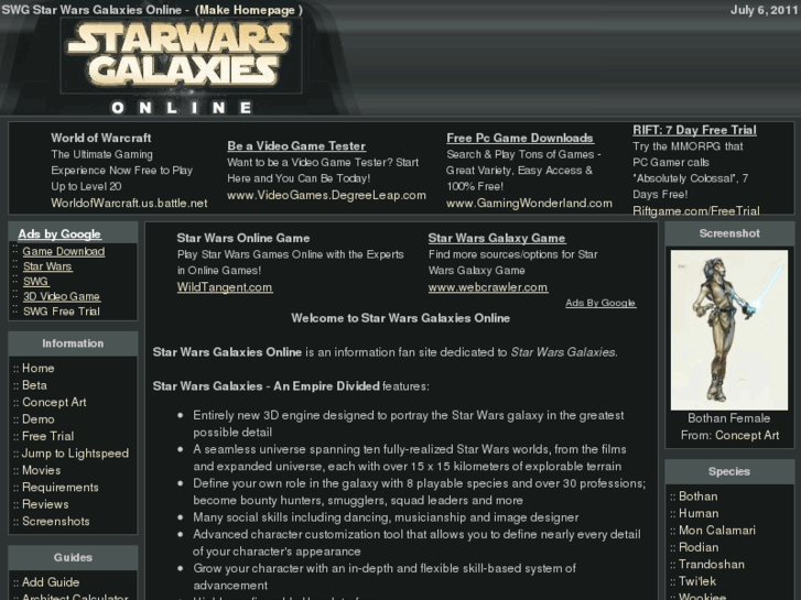 www.starwarsgalaxiesonline.com