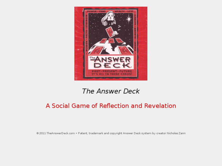 www.theanswerdeck.com