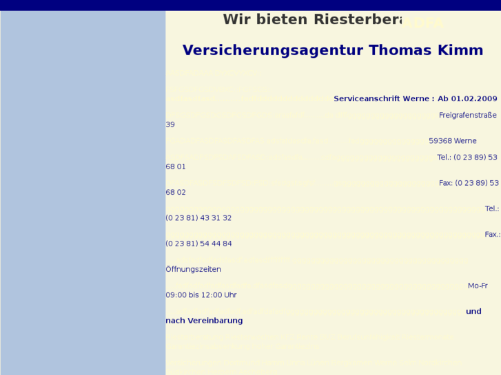 www.versicherungsagentur-kimm.info