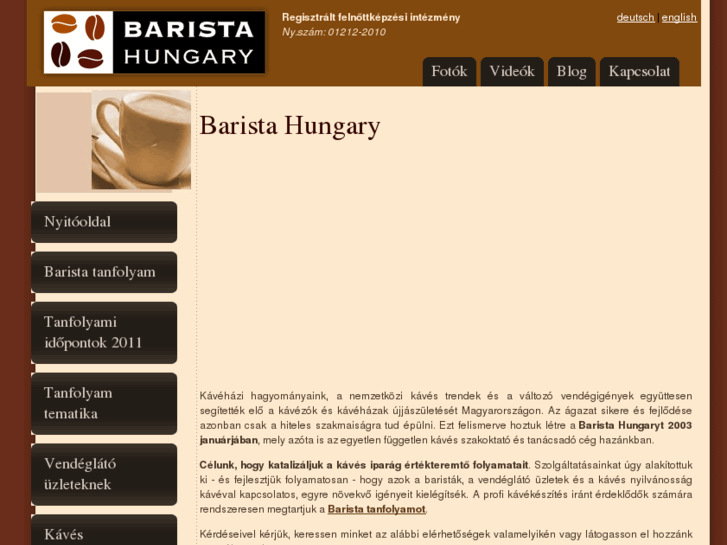 www.barista.hu