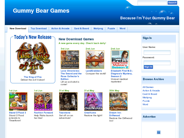 www.gummybeargames.com