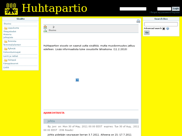 www.huhtapartio.net