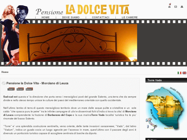 www.ladolcevitasalentopensione.com