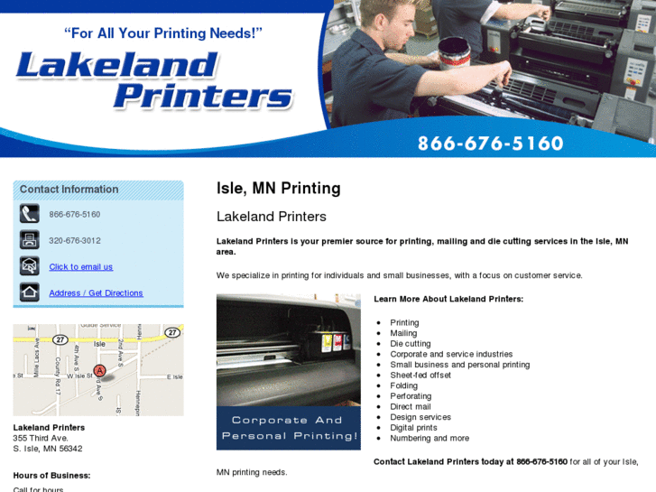 www.lakelandprinters.net