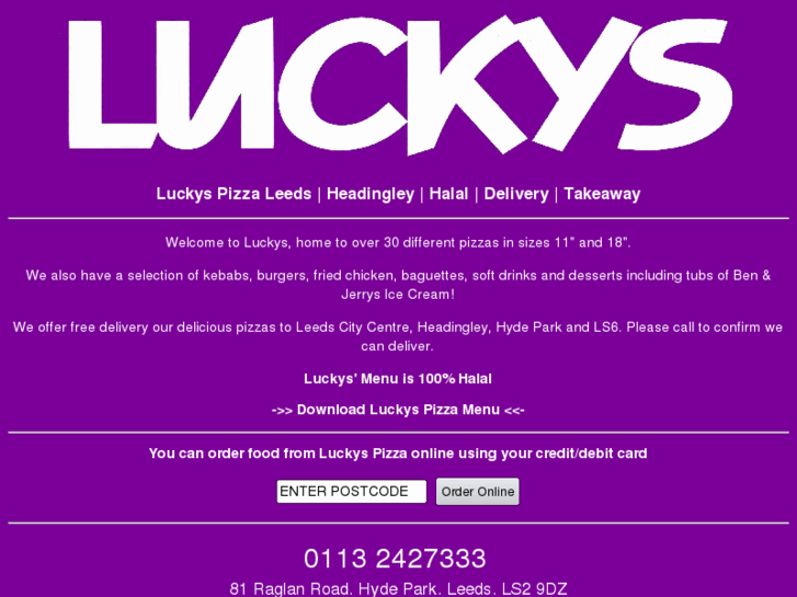 www.luckys.co.uk