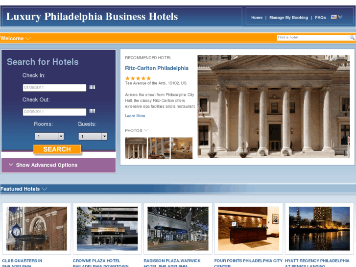 www.luxuryphiladelphiabusinesshotels.com