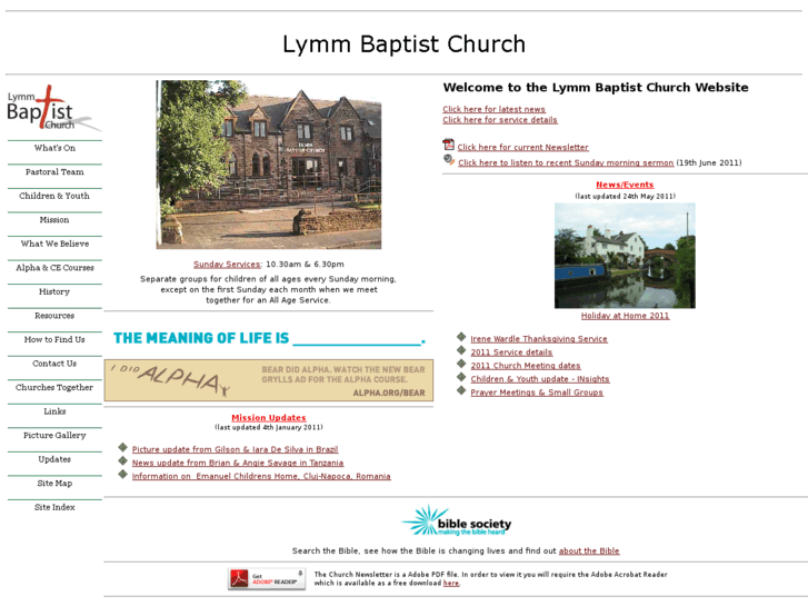 www.lymmbaptistchurch.com