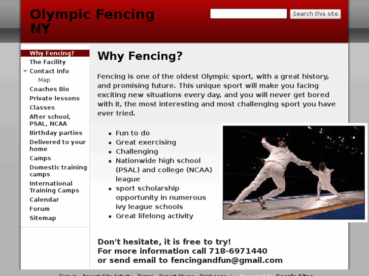 www.olympicfencingny.com