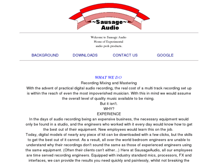 www.sausageaudio.com