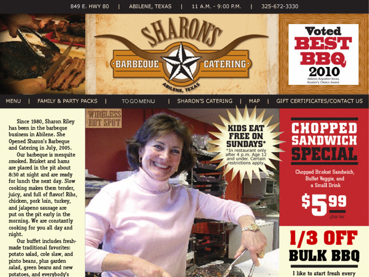 www.sharonsbarbeque.com