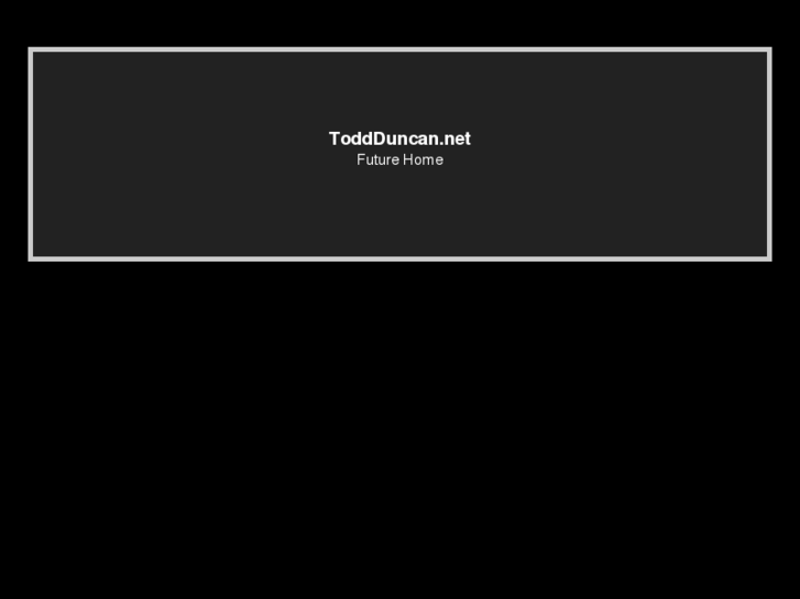 www.toddduncan.net