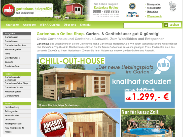 www.weka-gartenhaus-holzprofi24.de