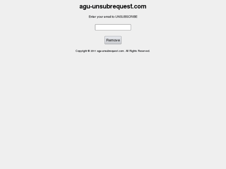 www.agu-unsubrequest.com