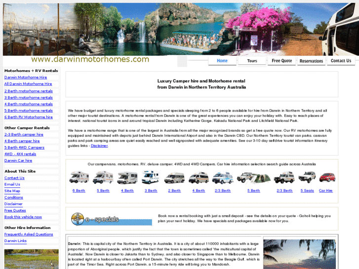www.darwinmotorhomes.com