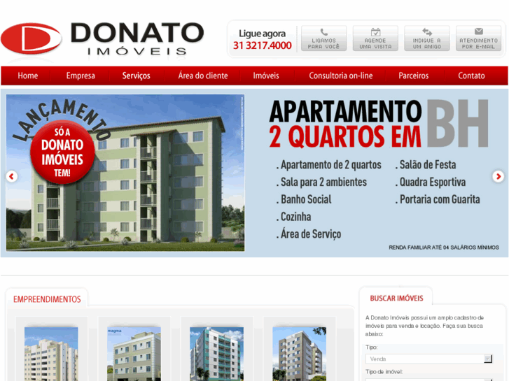 www.donatoimoveis.com