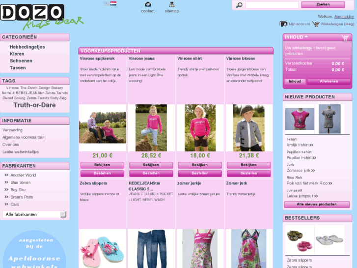 www.dozo-kidswear.com