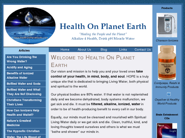 www.healthonplanetearth.com