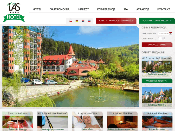 www.hotel-las.pl