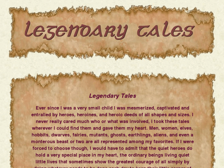 www.legendarytales.org