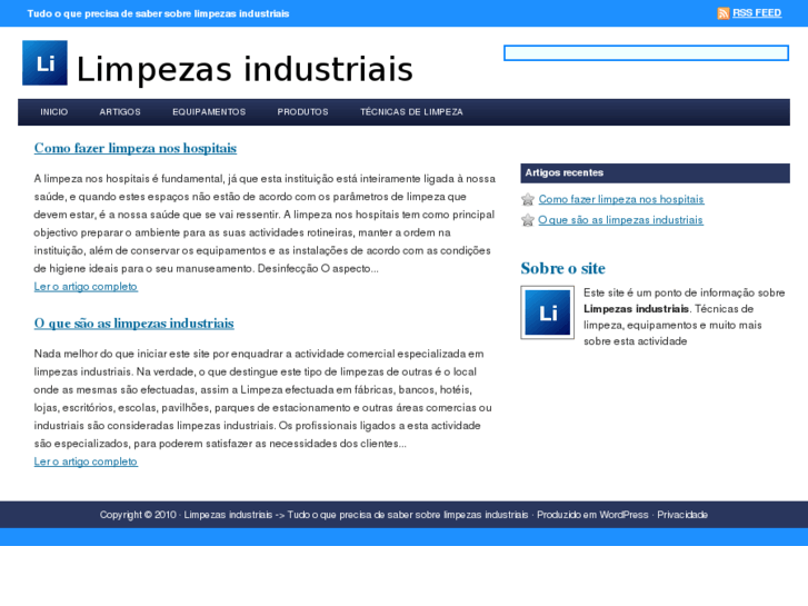 www.limpezasindustriais.com